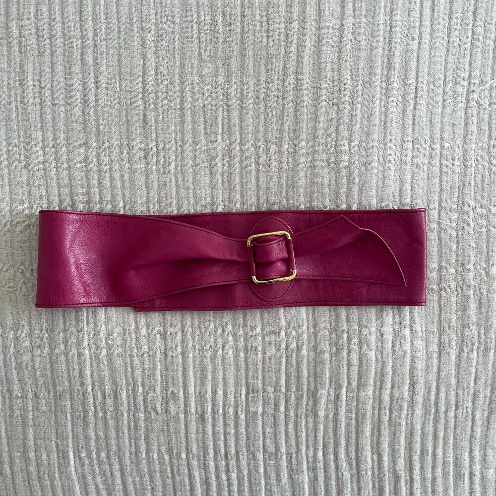 Vintage Soft Leather Belt